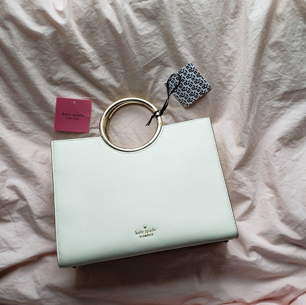 NWT Kate Spade White Rock Road Sam Handbag